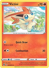 Victini 07/73 · Reverse Holo