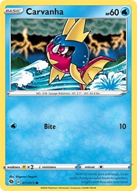 Carvanha 11/73 · Reverse Holo