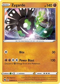 Zygarde 28/73 · Reverse Holo
