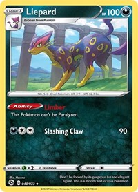Liepard 40/73 · Reverse Holo