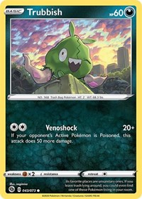 Trubbish 43/73 · Reverse Holo