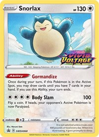 Snorlax (Prerelease) SWSH068