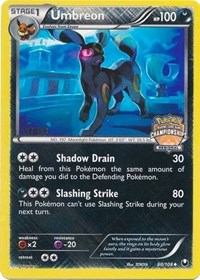 Umbreon (Regional Championships) [Staff] 060/108 · Reverse Holo