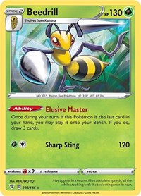 Beedrill 003/185 · Reverse Holo