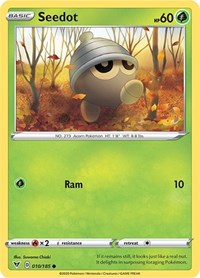 Seedot 010/185 · Reverse Holo