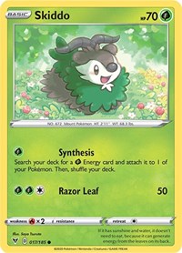 Skiddo 017/185 · Reverse Holo