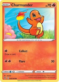 Charmander 023/185 · Reverse Holo