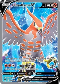 Talonflame V Full Art 168/185