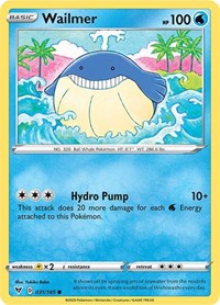 Wailmer 031/185 · Reverse Holo