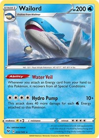 Wailord 032/185 · Reverse Holo