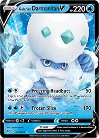 Galarian Darmanitan V 036/185
