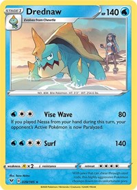 Drednaw 039/185 · Reverse Holo