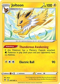 Jolteon 047/185 · Reverse Holo