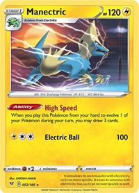 Manectric 052/185 · Reverse Holo
