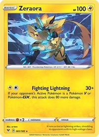 Zeraora 061/185 · Reverse Holo