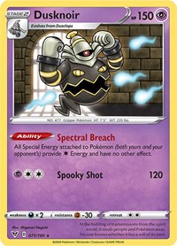 Dusknoir 071/185 · Reverse Holo