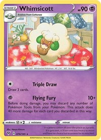 Whimsicott 076/185 · Reverse Holo