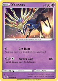 Xerneas 078/185 · Reverse Holo