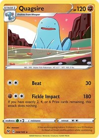 Quagsire 084/185 · Reverse Holo