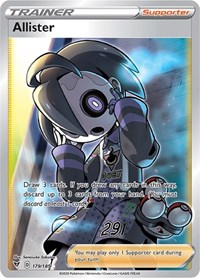 Allister Full Art 179/185 Vivid Voltage Pokémon card