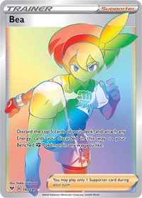 Bea Secret 193/185 Vivid Voltage Pokémon card