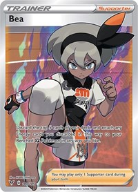 Bea Full Art 180/185 Vivid Voltage Pokémon card