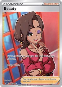 Beauty Full Art 181/185 Vivid Voltage Pokémon card