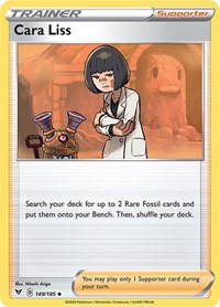 Cara Liss 149/185 Vivid Voltage Reverse Holo Pokémon card