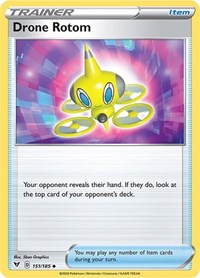 Drone Rotom 151/185 Vivid Voltage Reverse Holo Pokémon card