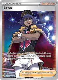 Leon Full Art 182/185 Vivid Voltage Pokémon card