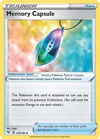 Memory Capsule 155/185 Vivid Voltage Reverse Holo Pokémon card