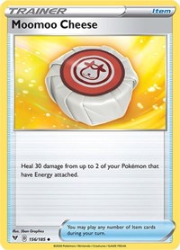 Moomoo Cheese 156/185 Vivid Voltage Reverse Holo Pokémon card