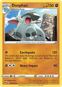 Donphan 087/185 · Reverse Holo