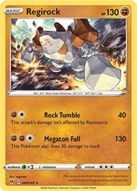 Regirock 089/185 · Reverse Holo