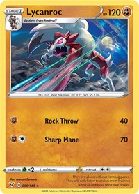 Lycanroc 095/185 · Reverse Holo