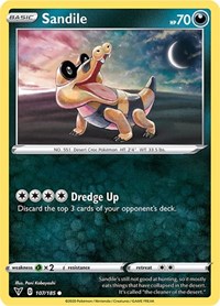 Sandile 107/185 · Reverse Holo