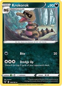 Krokorok 108/185 · Reverse Holo