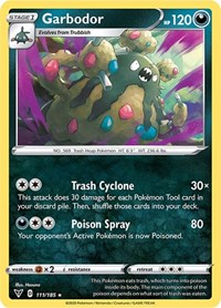 Garbodor 111/185 · Reverse Holo