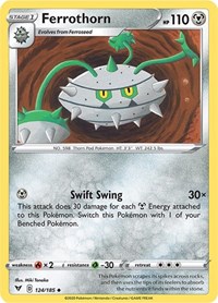 Ferrothorn 124/185 · Reverse Holo
