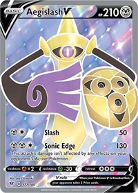 Aegislash V Full Art 177/185