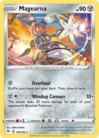 Magearna 128/185 · Reverse Holo