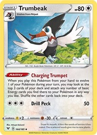 Trumbeak 144/185 · Reverse Holo