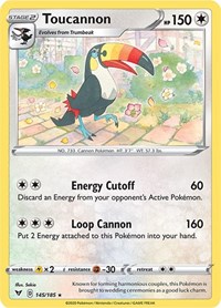 Toucannon 145/185 · Reverse Holo