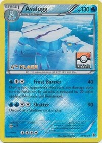 Avalugg (Pokemon League) [4th Place] 031/106 · Reverse Holo