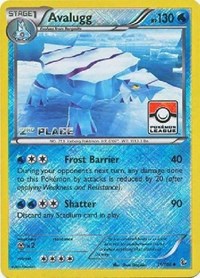 Avalugg (Pokemon League) [2nd Place] 031/106 · Reverse Holo