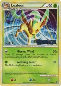 Leafeon (Prerelease) [Staff] 17/90