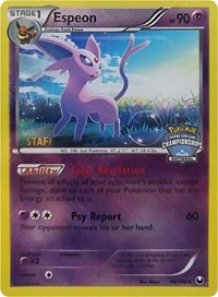 Espeon (National Championships) [Staff] 048/108 · Reverse Holo
