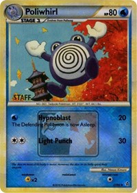 Poliwhirl (League Promo) [Staff] 037/095 · Reverse Holo