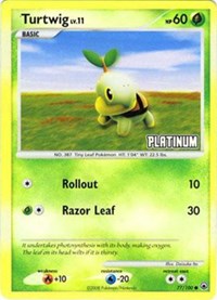 Turtwig [Platinum] 077/100 · Reverse Holo