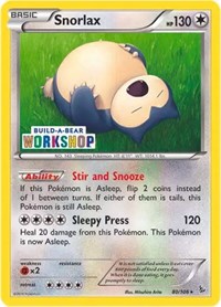 Snorlax (Build-a-Bear Workshop Exclusive) 080/106